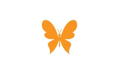 Elementi di logo a farfalla Vector Eps V15