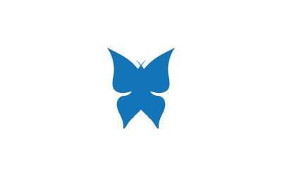 Elementi di logo a farfalla Vector Eps V16