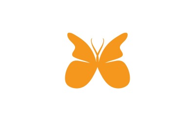 Elementi di logo a farfalla Vector Eps V17