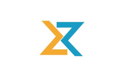 Элементы бизнес-логотипа X Letter V8