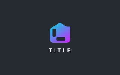 Çağdaş Açısal Ev L Shade Tech Logo