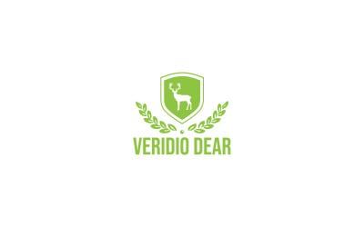 Dear logo design template