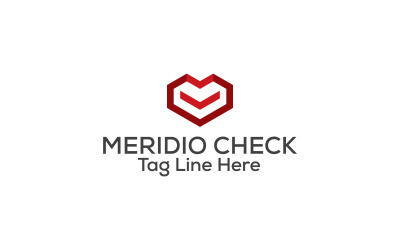 Szablon projektu logo Meridio Check M list