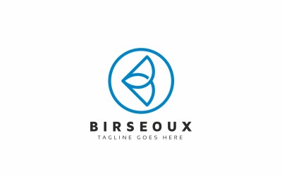 Birseoux B Letter Logo Template