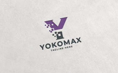 Logotipo profissional Yokomax Letra Y