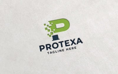 Professional Protexa Letter P Logo