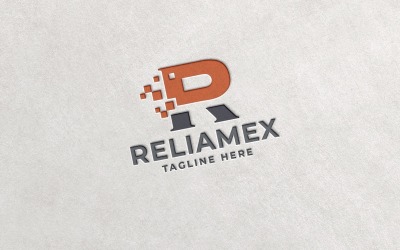 Professionell Reliamex Letter R-logotyp