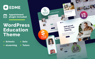 Utbildning WordPress-tema - Edme