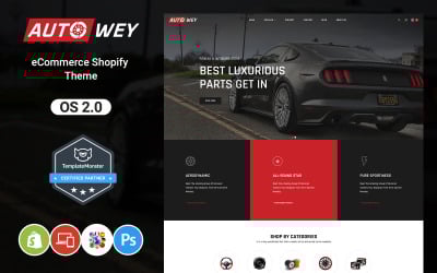 AutoWey - Auto-onderdelenwinkel Shopify-thema