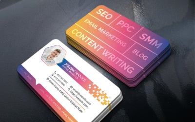 Digital Marketing Business Card Template - 04