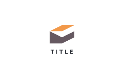 Geometryczne kątowe logo recyklingu śmieci