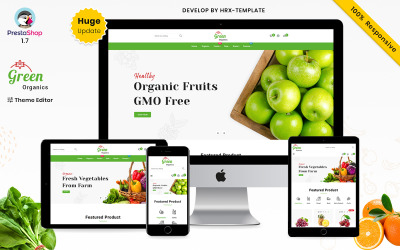 Yeşil Mega Organics Prestashop Mağazası