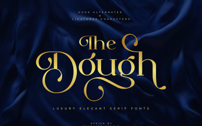 The Dough | Luxury Style Serif Font