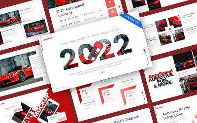 AutoSpeed Automotive Modern Keynote Template
