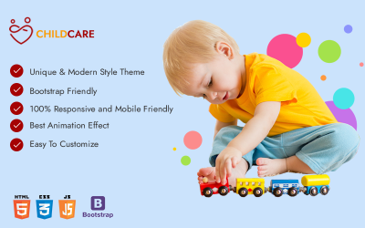 ChildCare Multipurpose HTML-mall