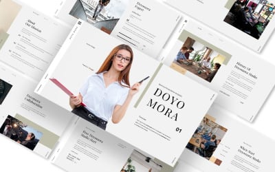 Doyomora üzleti Powerpoint sablon