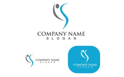 Healthy Life People Logo And Symbol Vector V10