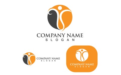 Healthy Life People Logo And Symbol Vector V21