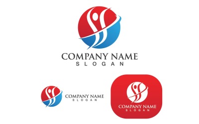 Healthy Life People Logo And Symbol Vector V22