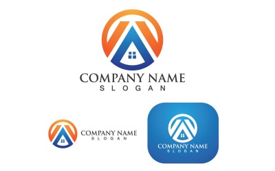 Home And Building Logo And Symbol  V12