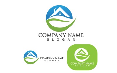 Home And Building Logo And Symbol  V18