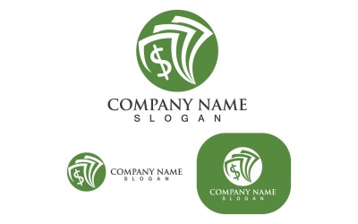 Dollar Logo Money Icon Mall Vector V4