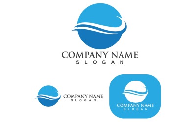 Vague Logo Vector Illustration Design V5