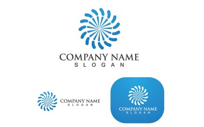 Vortex Logo  Illustration Icon Logo Template Design V5