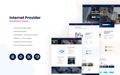 FazNet - İnternet Sağlayıcı WordPress Teması