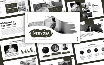 Nervosa Wellness Multipurpose PowerPoint-presentationsmall