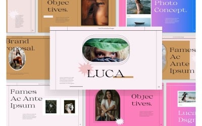 Luca PowerPoint-Präsentationsvorlage