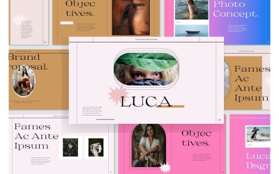 Luca PowerPoint šablona prezentace