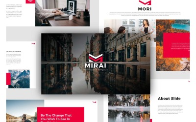 Mirai Modèle de présentation PowerPoint
