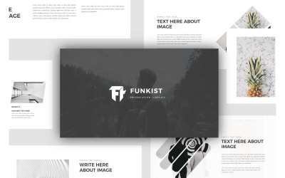 Modèle de présentation PowerPoint Funkist