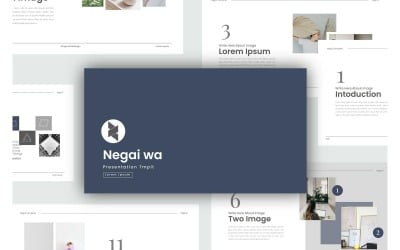 Шаблон презентації Negaiwa PowerPoint