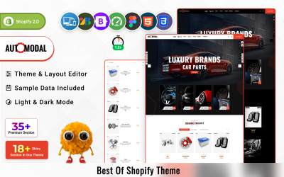 Automodal - Autodíly Super Store Shopify Theme