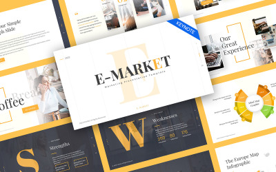 E-Market Marketing Keynote Template