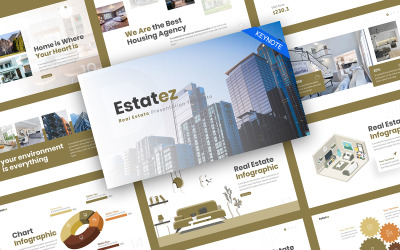 Estatez Real Estate Keynote Šablona
