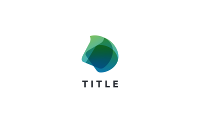 Minimalist Modernite Soyut Teknoloji Akışı Logosu