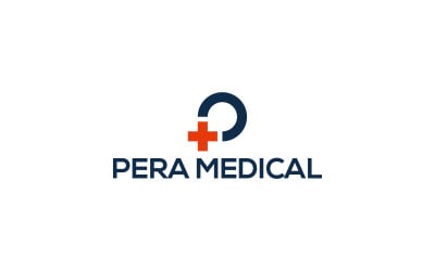 Шаблон медицинского логотипа пара