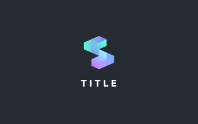 Iconico logo Modernity S Tech Pastel Glow