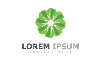 Flower Icon Logo And Symbol Template V