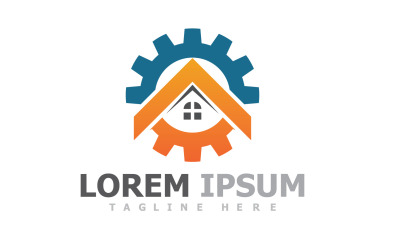 Home And Building Repair Logo V15