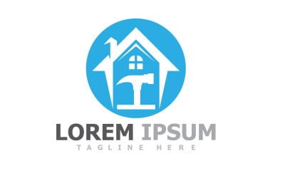 Home And Building Repair Logo V17