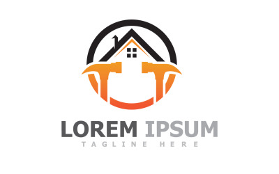 Home And Building Repair Logo V18