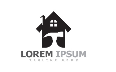 Home And Building Repair Logo V6