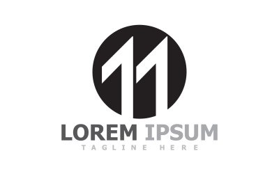 M Logotyp Företag Business Vector V17