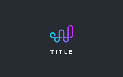 Modern Lite Sense W Line Gölge Fintech Oynak Logo