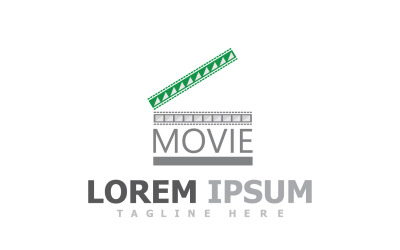 Film Şeridi Film Video Logo V15