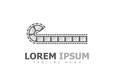 Film Strip Film Logo Wideo V5